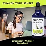 PURA D'OR Organic Lemongrass Essential Oil, 4oz, Therapeutic Grade, for Hair, Body, Skin, Aromatherapy, Relaxation, Massage, Vitality, Home, DIY Soap - Image 2