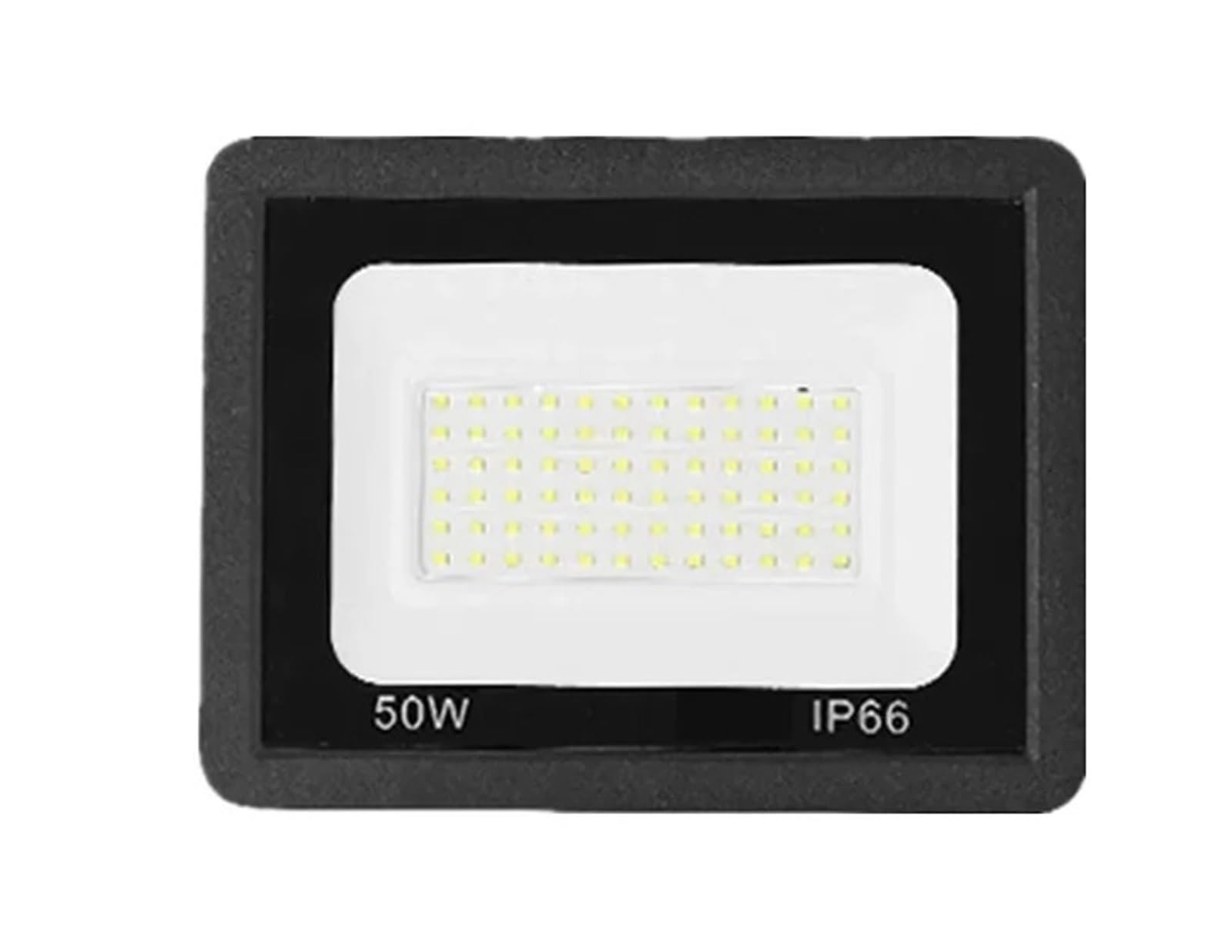 Reflektor zewnętrzny, Reflektor LED IP66 Wodoodporny, 10 W, 30, 50, 100, 150, 200, 300 Do Ogrodu Zewnętrznego, Grafenowy(50W)