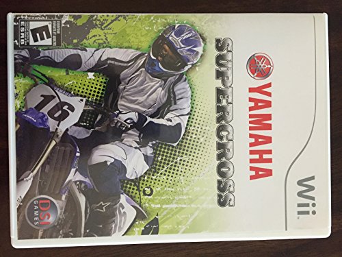 Yamaha Supercross Wii jeu vidéo moto cross tout terrain retro gaming