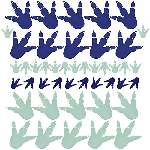 Set de 45 Stickers de Huellas de Dinosaurio para Pared miniatura 2