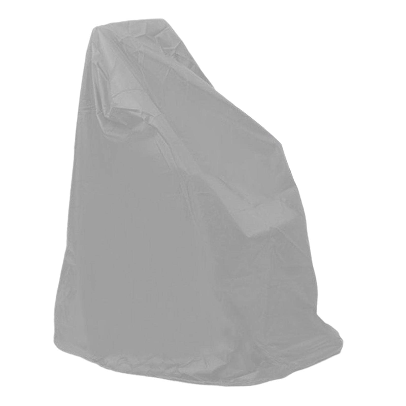 Funda para Silla de Ruedas Protector para Silla Eléctrica Impermeable Resistente Al Polvo Oxford Cierre con Cordón Ayuda Ligera Adecuada para, 100x75x100cm Gris