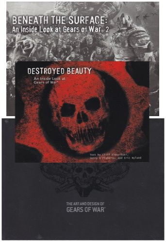 Gears of War 3-Volume Art Book Collection: Destroyed Beauty, Beneath the Surface, and The Art & Design of Gears of War