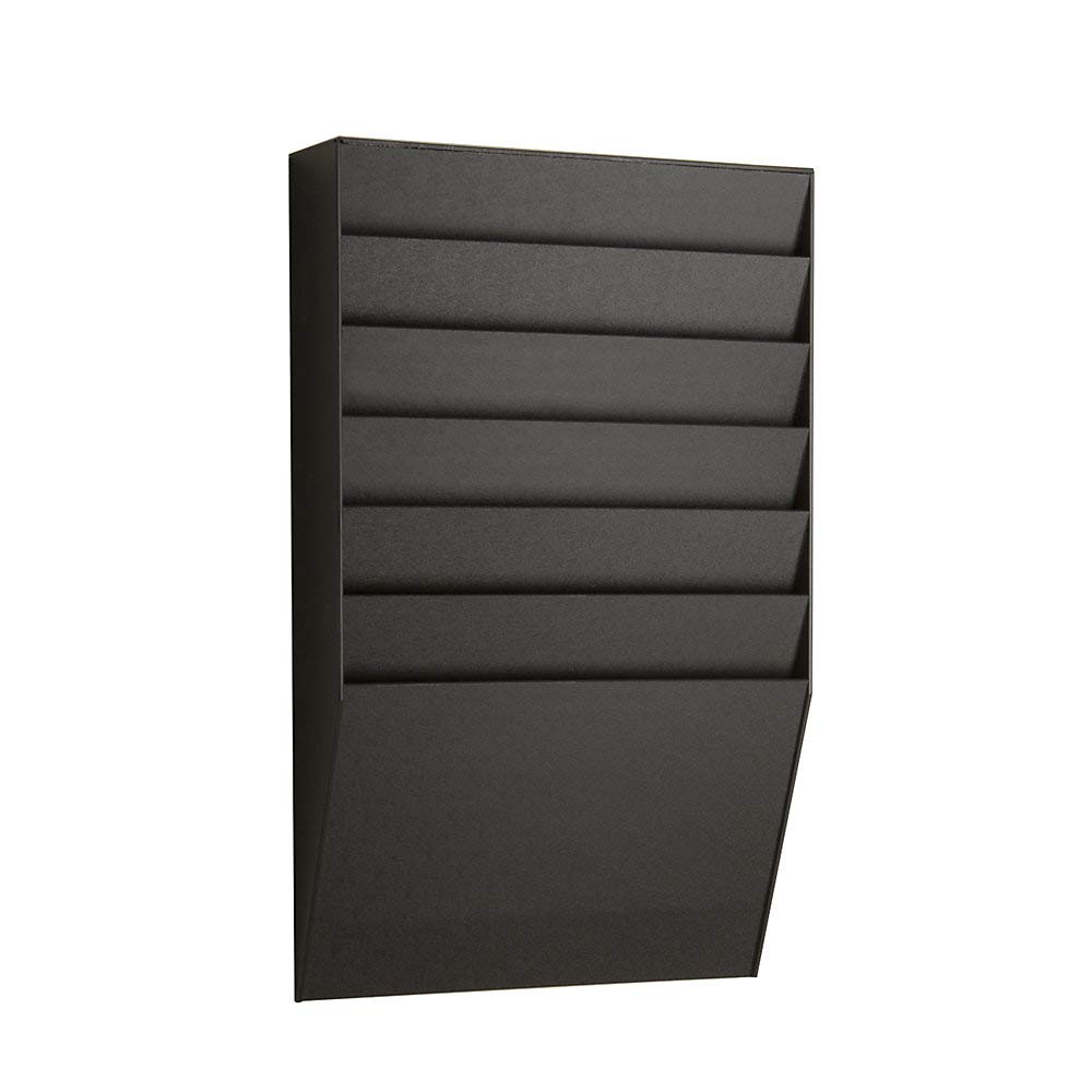 Fast Paper A4 Document Control Panel with 6 Compartments - Black