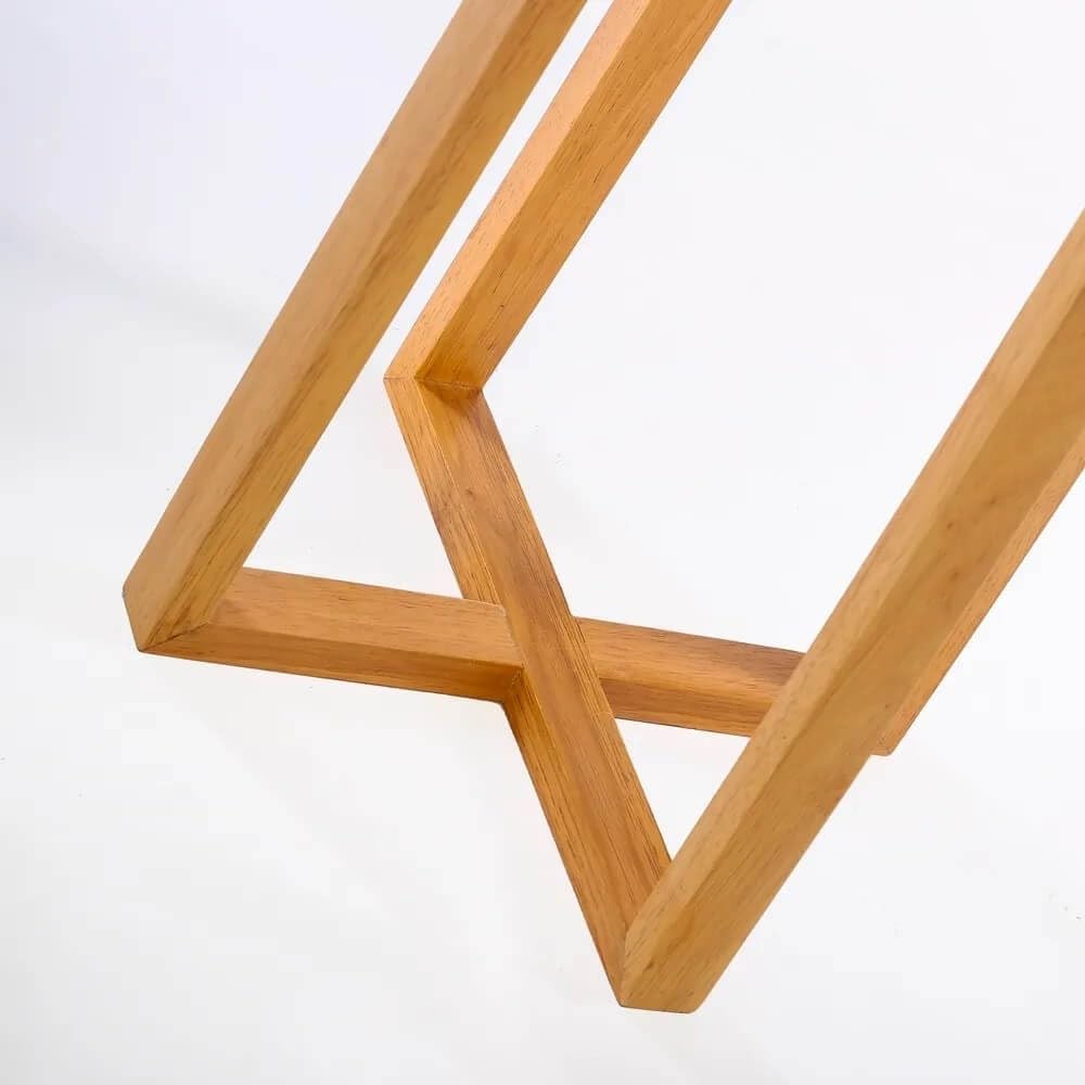 Lámpara de pie nórdica marrón de madera para salón, oficina, dormitorio fantasy