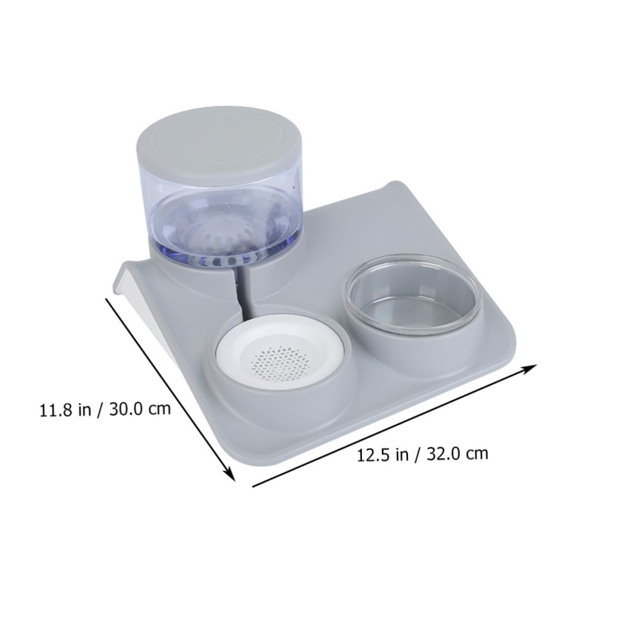 Mipcase Pet Water Drinking Bowl Cat Dog Automatic Feeder Non-Slip Pet Food Bowl Fresh Water Refill System