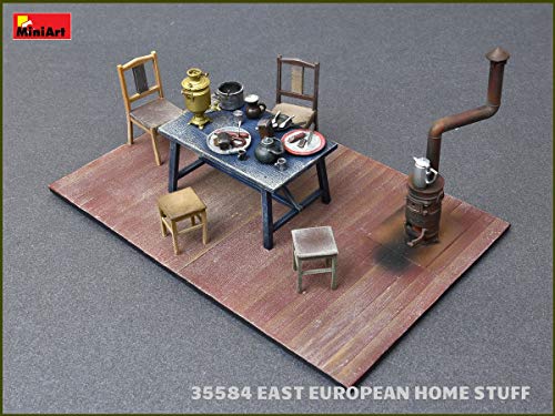MiniArt 35584 East European Home Stuff, Buildings and Accessories Collection 1/35 Scale Model Kit - Thumbnail 2