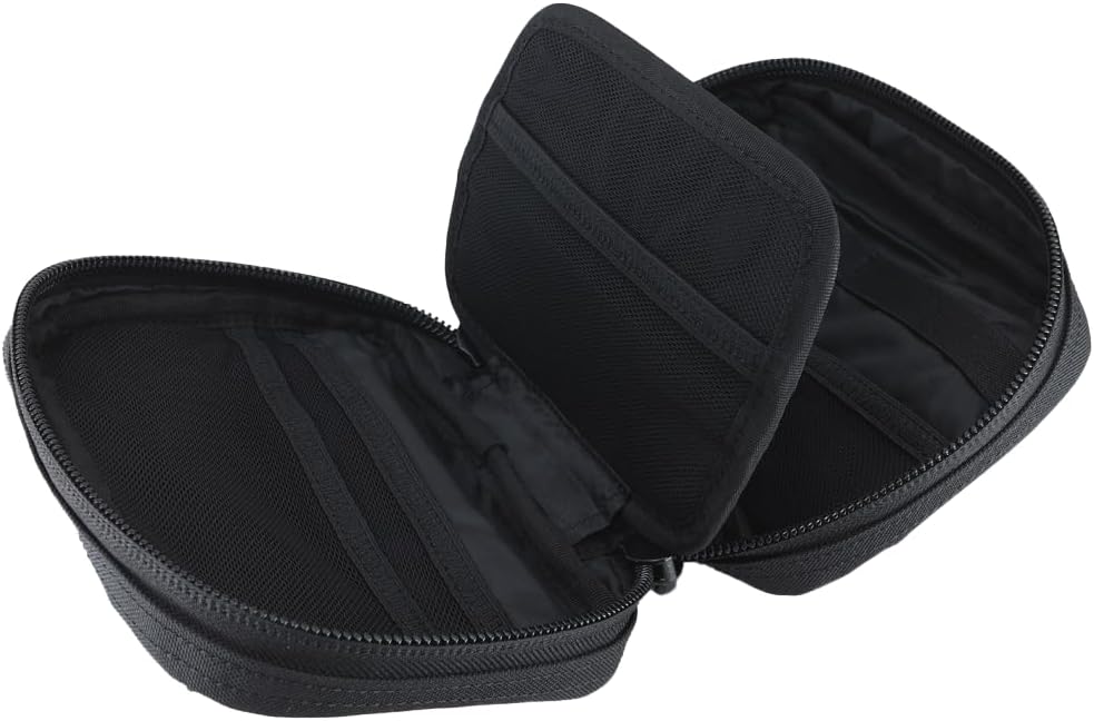 MERET Personal Response Pack | Bag with Modular Organizer, MOLLE Panel, Durable Material, Travel, Hiking, Camping, Preparedness | Small, Black | Empty Bag