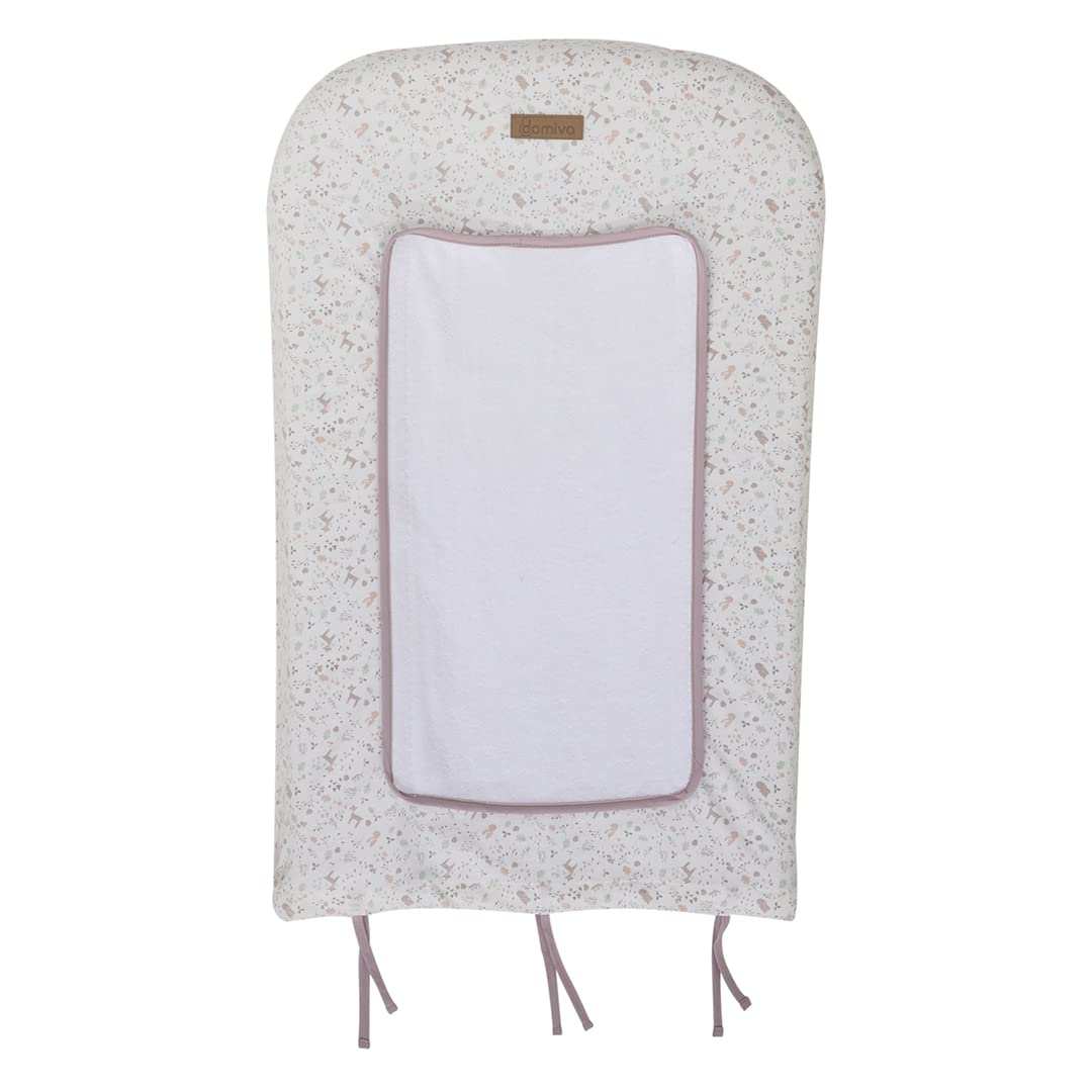 DOMIVA - MATELAS A LANGER + HOUSSE LILAS