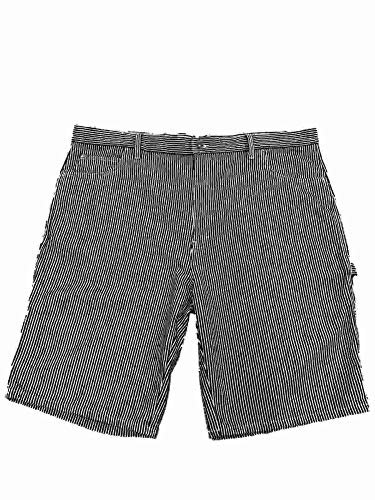 Dickies Blue & White Striped Regular Fit Work Shorts - 30