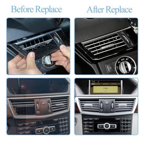 Grille sortie ventilation Benz Classe E W212 climatisation voiture 2009-2013 - 2