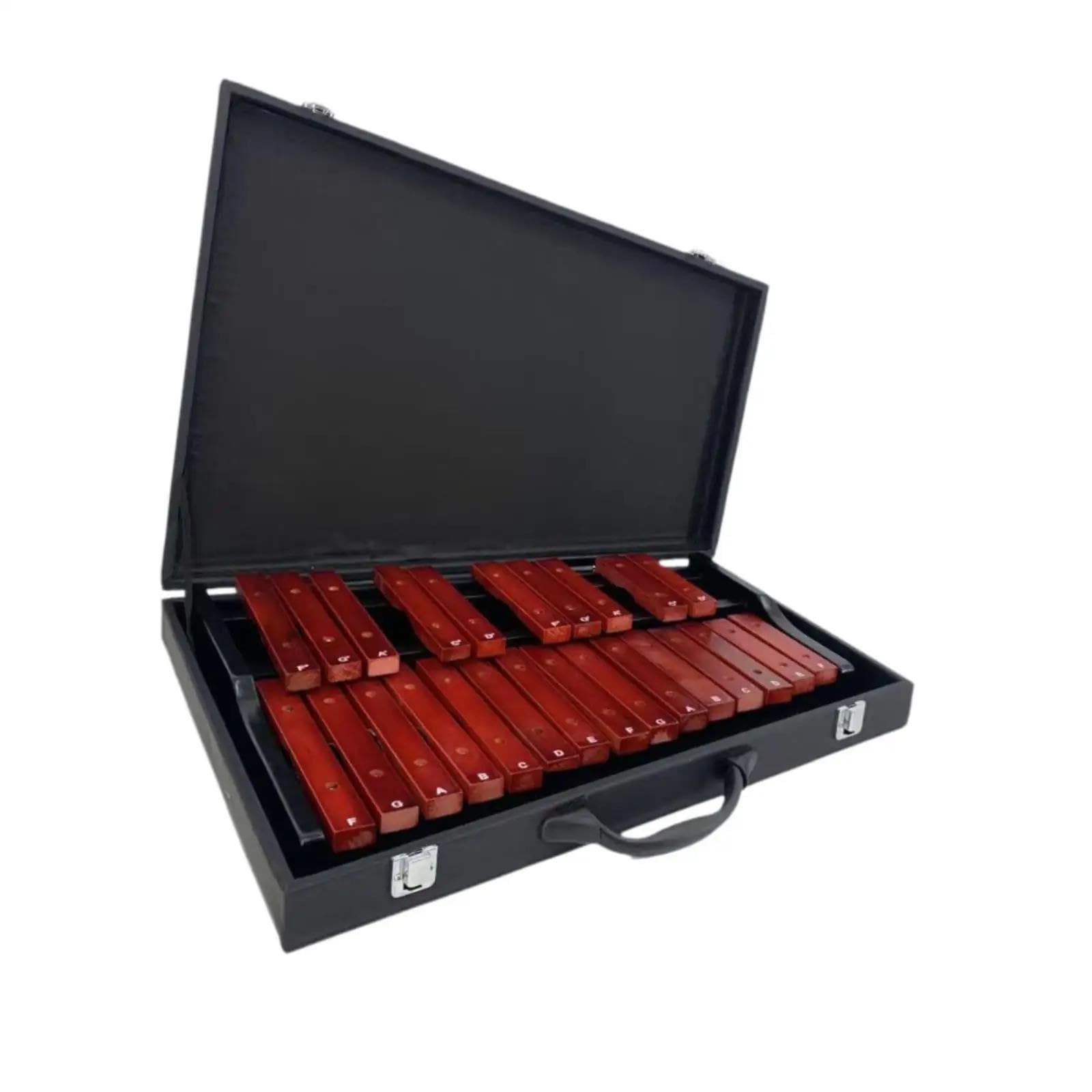 Xilofono Professionale Strumento A Percussione In Legno Con Coordinazione Xilofono A 25 Scale Per Concerti Musicali All'aperto Spettacoli Dal Vivo Sessioni Familiari(A)