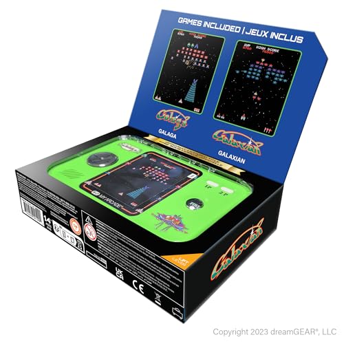Image of My Arcade Galaga Pocket Player Pro: Retro Portable Games, 2.8 inch Screen