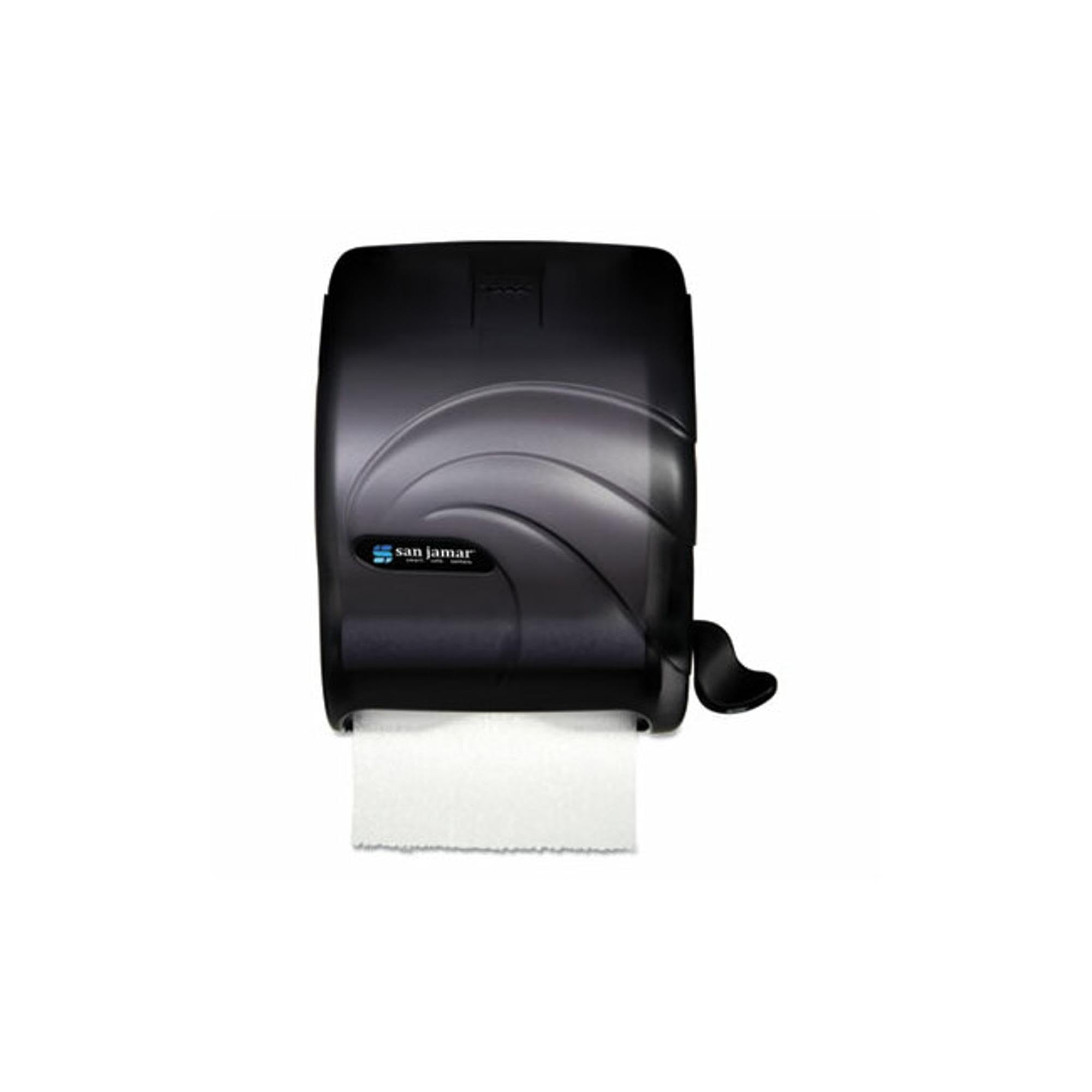 San Jamar Dispenser,Twl,Rl,800',Bk T990TBK - 1 Each