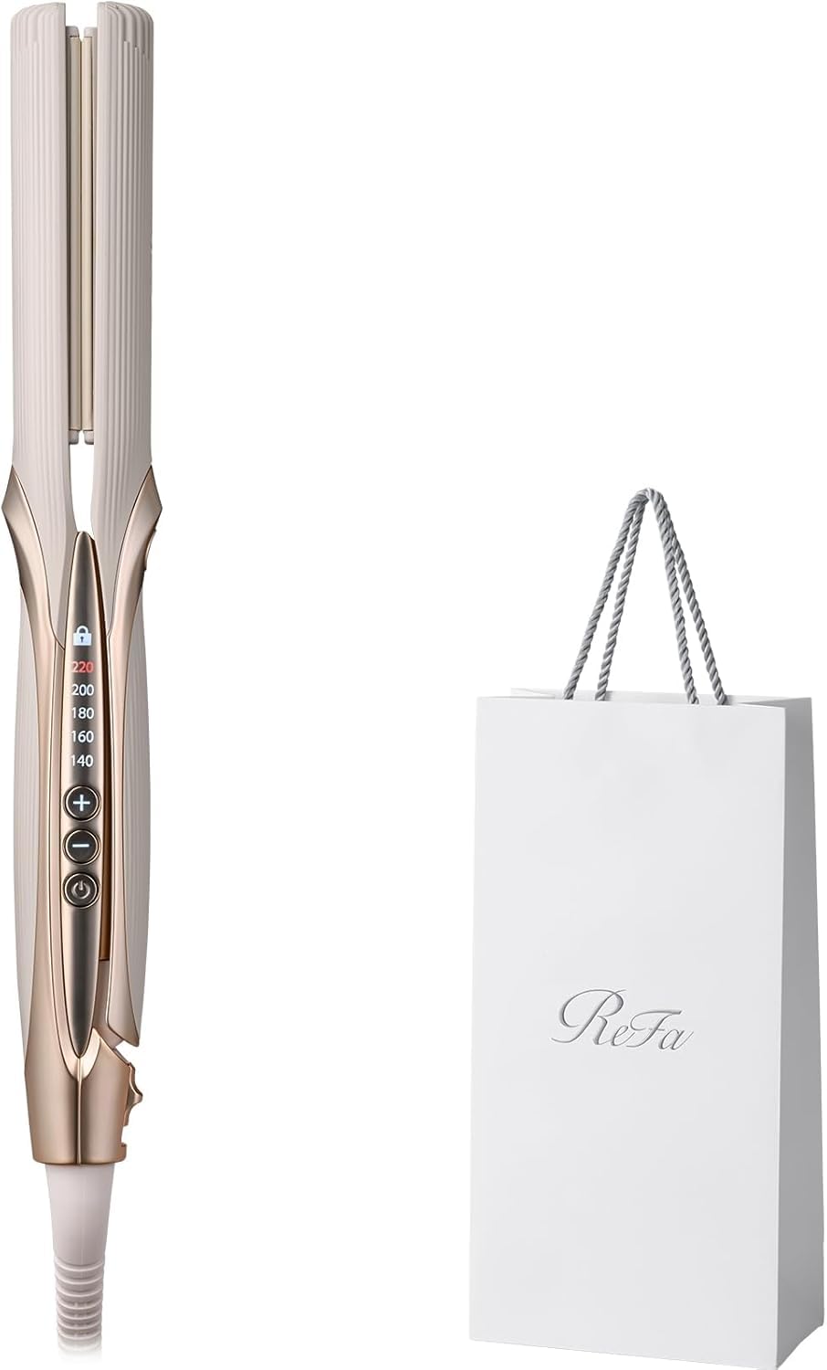 ◆新色◆【公式ストア限定】 リファ ストレートアイロン プロ/ReFa STRAIGHT IRON PRO（アイボリー） ヘアアレンジガイドブック付き