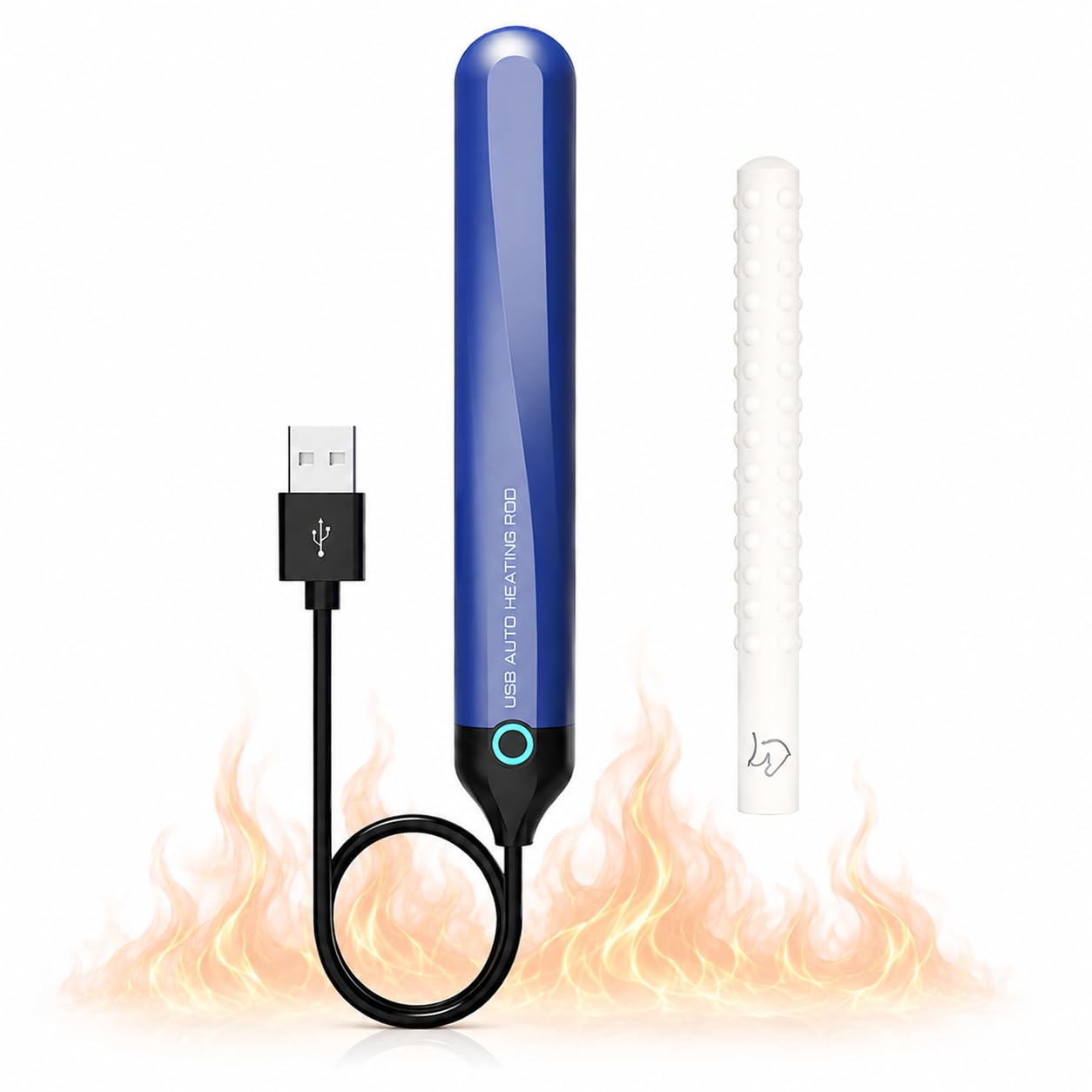 Bâton chauffant USB automatique pour jouets chauffage partenaire 【Chauffage rapide à 37,5 ℃/contrôle automatique de la température】 Tige de séchage Diatomite