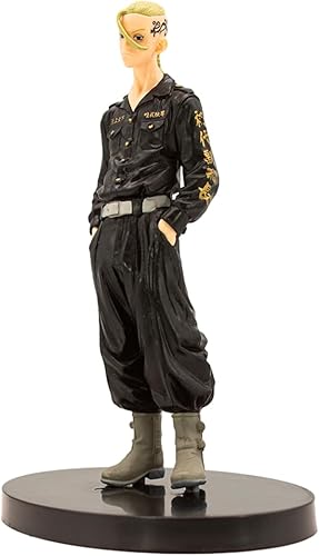 Miniatura 3 de NINJAMO Tokyo Revengers Takemichi Hanagaki Estatua coleccionable Figura de escritorio de 6.5 pulgadas en