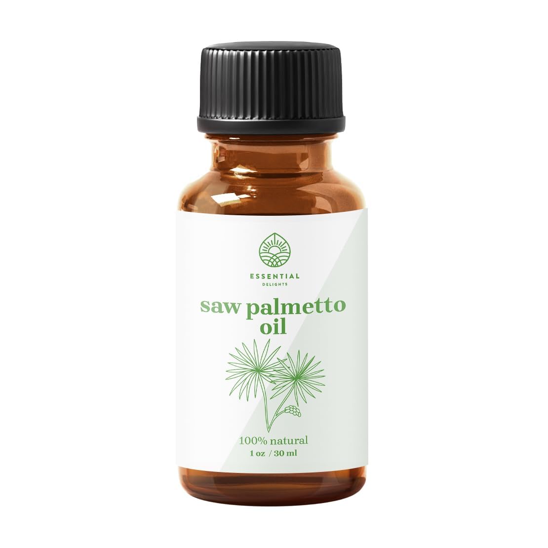 Saw Palmetto Oil - Premium Undiluted Carrier Oil (1 oz.) | for Skin, Face, Body, Hair Revitalization | Vegan &amp; Cruelty Free