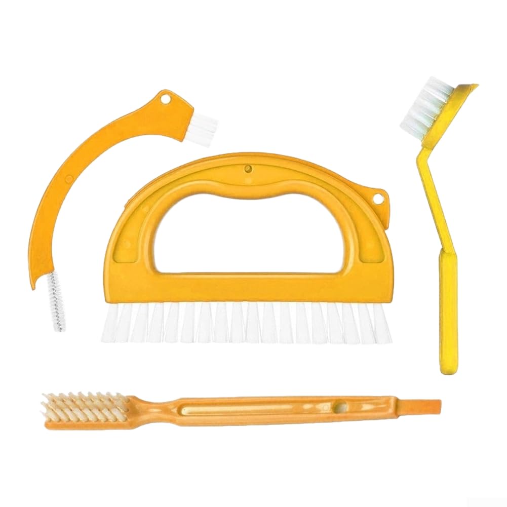 Set Cepillos Ranuras 4 Pcs Plástico ABS Hogar Coche