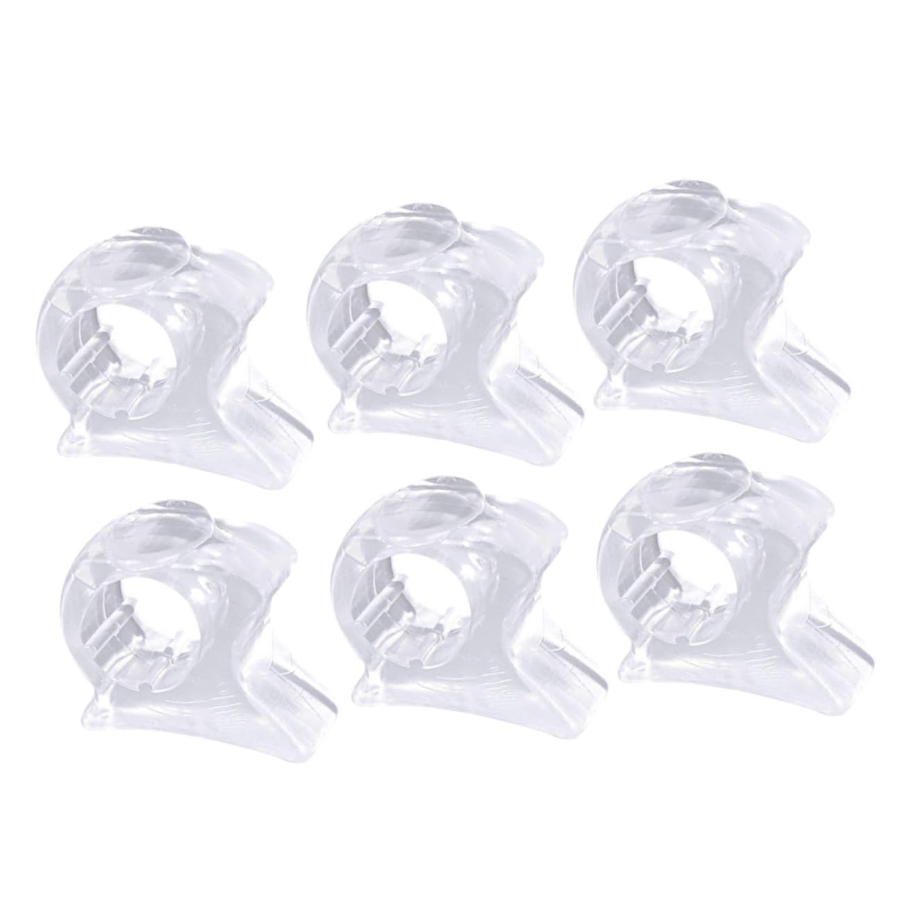 IWOWHERO 3Pairs Toe Separator Bunion Correctors for Men Women Comfortable Foot Support for Alleviating Friction Improving Toe Alignment Easy to Carry