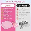 (35 Pack)Pink 8x8 Inch Disposable Aluminum Foil Pans&Square Cake Pans for Parties, Clear Plastic Lids,Eco-Friendly Baking Trays with Stickers&Cake Spoons,Picnics,Casseroles,Takeout,Recyclable Cookware #2