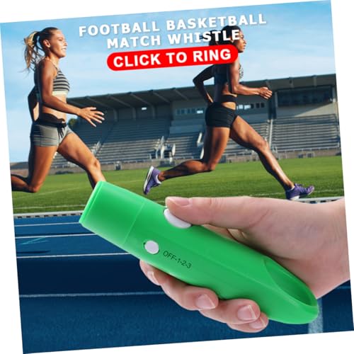 Silbato para fútbol Toddmomy plástico verde miniatura 4