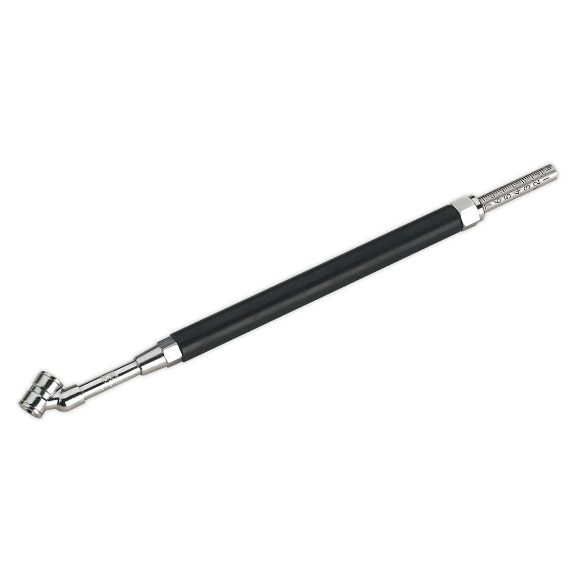 Sealey TST/PG4 Medidor de presión de los neumáticos Deluxe Doble Conector Macho