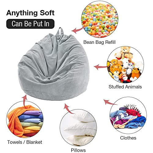 Highdi Fodera per Poltrona a Sacco Velluto a