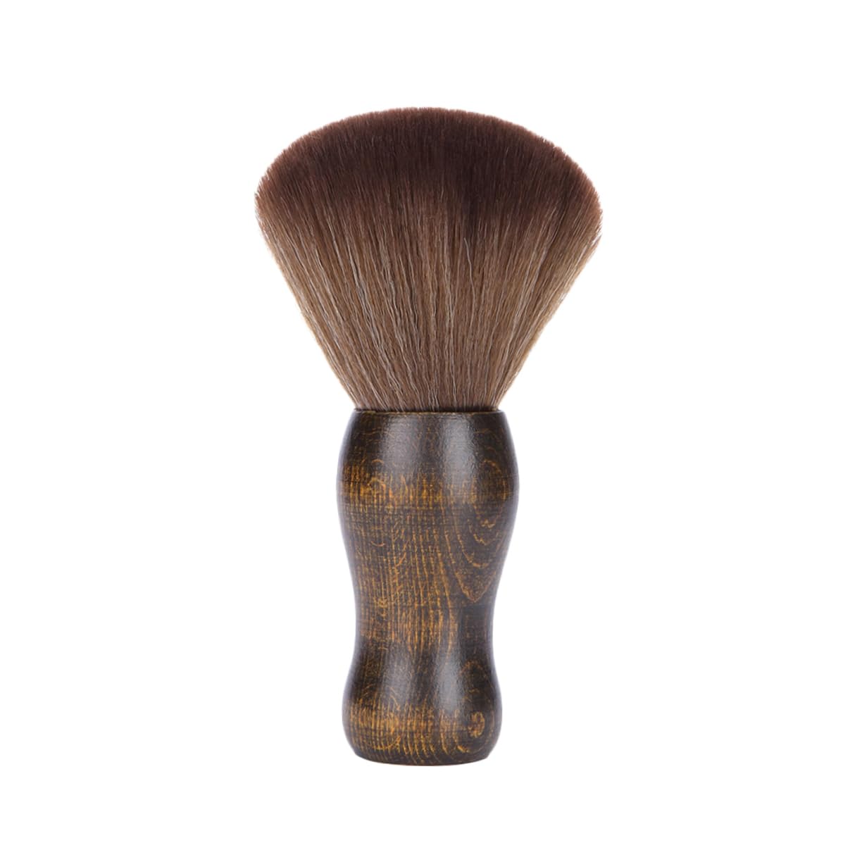 FOMIYES 3 Pièces brosse de nettoyage de barbe brosse à barbe brosse à cheveux pour les cheveux brosse plumeau pour le cou brosse à épousseter brosse de salon de coiffure En bois