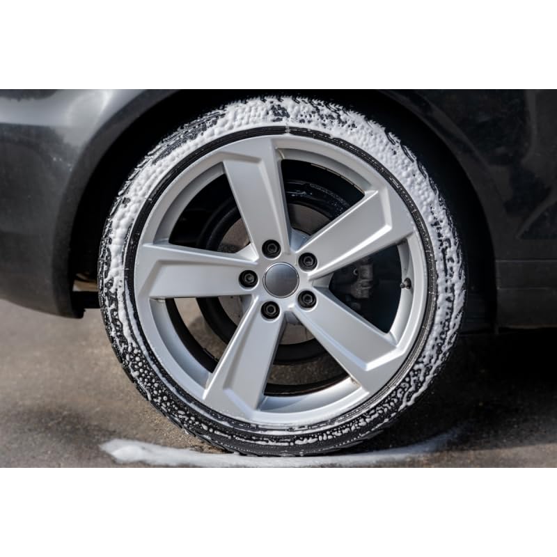 4x FÖRCH Reifenschaum P323 500 ml – Kunststoff- & Gummipflege mit seidenmattem Finish