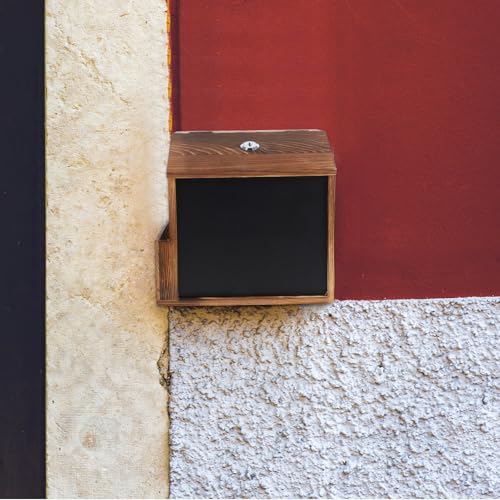 Boîte à suggestions murale en bois avec serrure et tableau effaçable ABOOFAN - 7