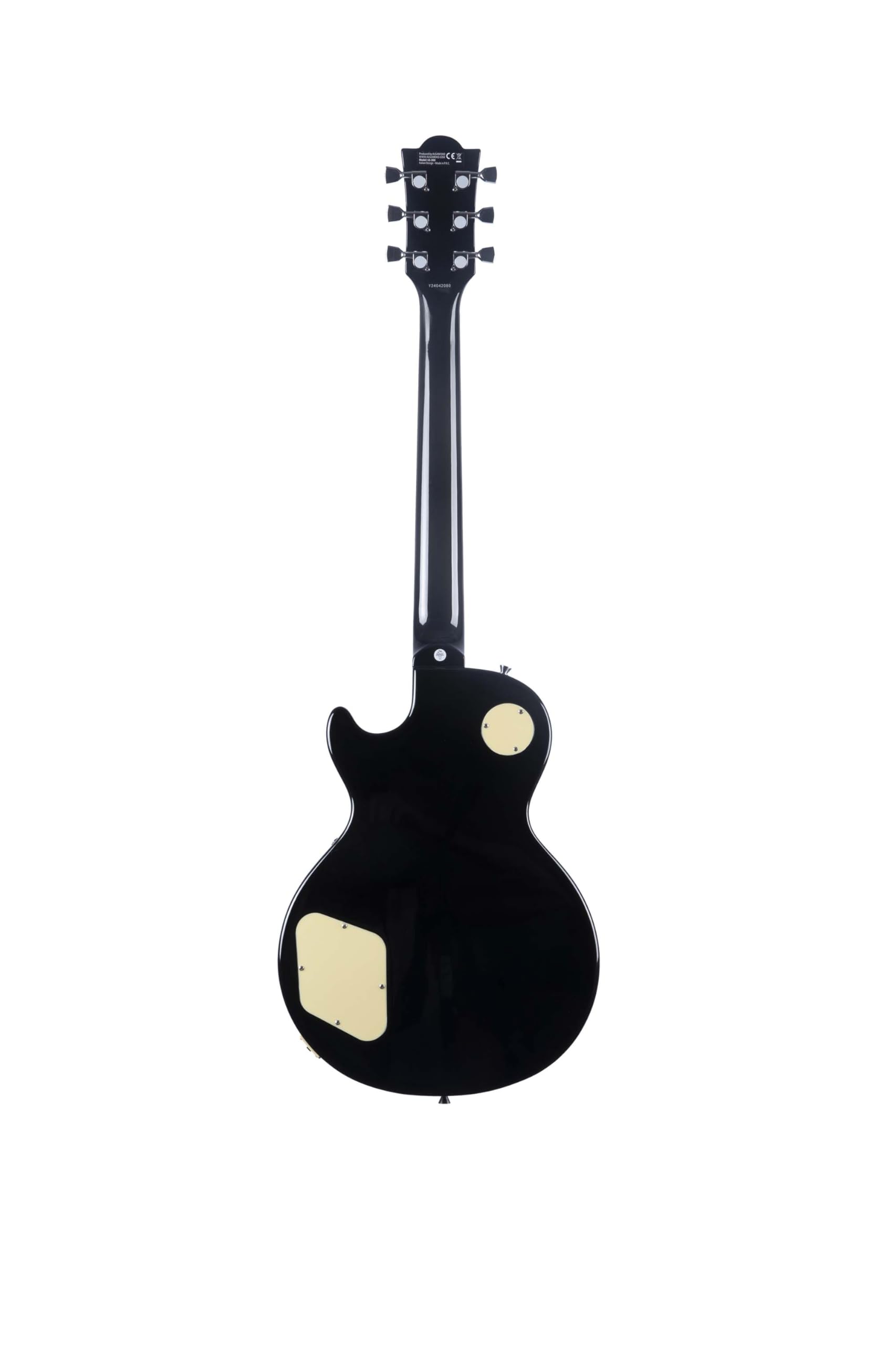EKO GUITARS – Guitare Électrique LS‑300, Corps Peuplier, Manche Érable, Touche WPC, 2 Micros Humbucker, Chevalet Tune‑O‑Matic, 22 Frettes, Diapason Standard, Couleur Noir