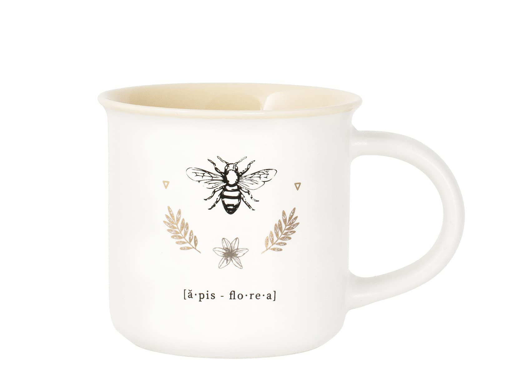 H&H Botanicum Lot de 6 tasses t en porcelaine neuve, 220 cc