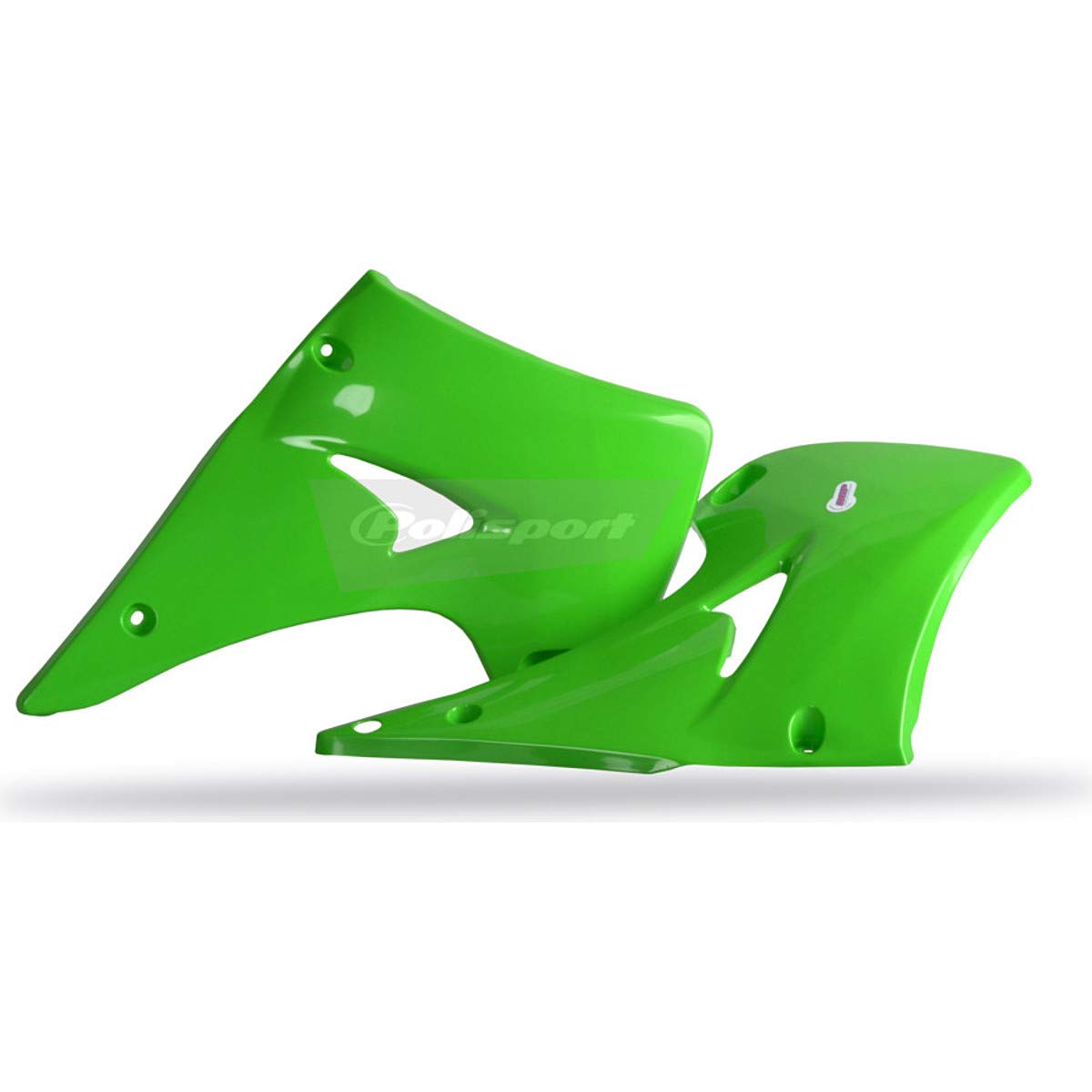 Polisport 8429100007 - Copriradiatore Robusti E Durevoli Compatibile Con Le Moto Kawasaki A Colori Verde - 4