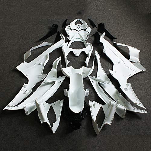 ZXMT Motorcycle Fairing kit Unpainted Fairings for Yamaha YZF R6 2008-2016 2009 2010 2011 2012 2013 2014 2015 (24 Pcs) ABS Injection Bodywork - Thumbnail 2