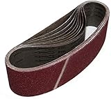 ECKRA 10 Schleifbänder 100 x 915mm verschiedene Körnungen