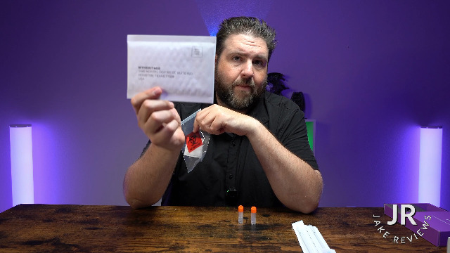 Watch MyHeritage DNA test kit unbox and demo with steps on Amazon Live