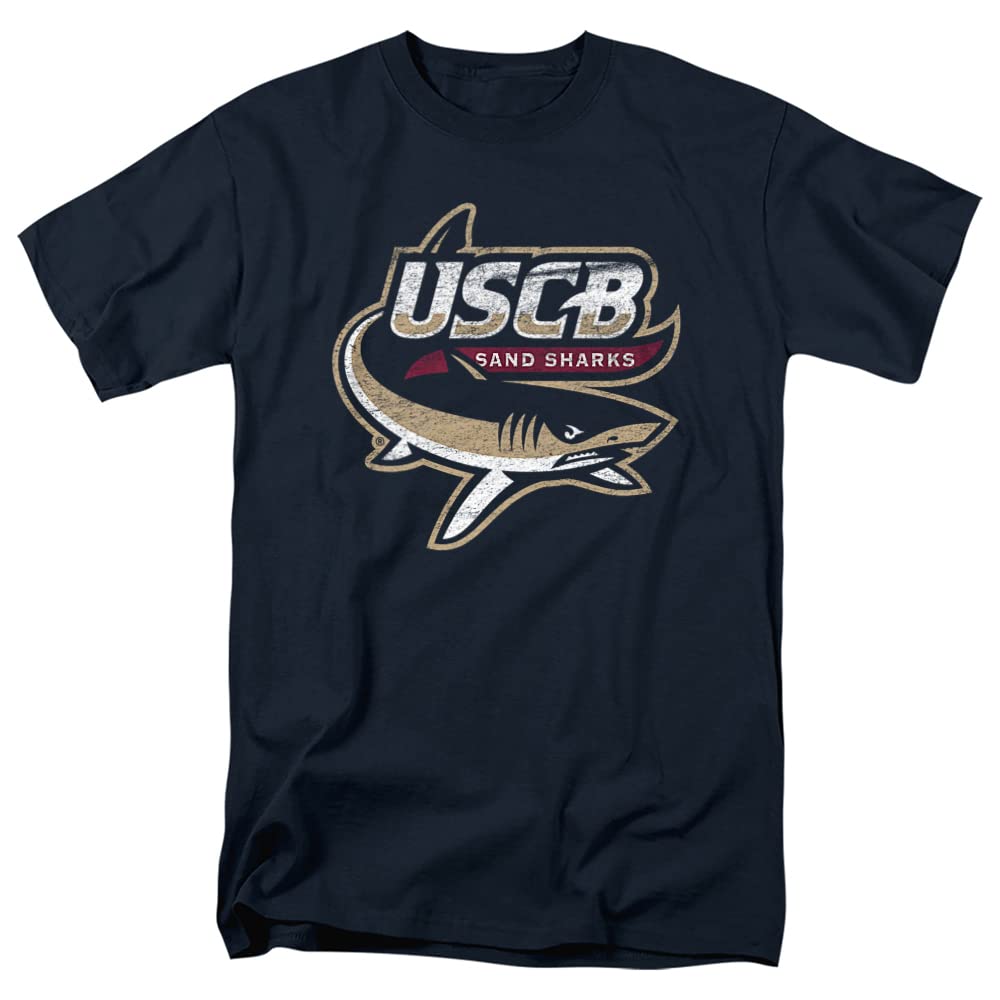 LOGOVISION Official Collegiate Distressed Primary Logo Adult T-Shirt Collection — view 151