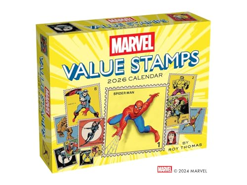 Marvel Value Stamps 2026 Day-to-Day Calendarのサムネイル