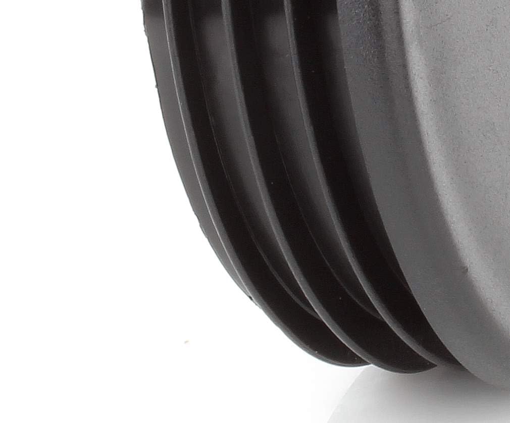 100 tapones de láminas redondos de 90,2 mm para tubos redondos, tapones redondos negros, cubierta para tubo de plástico PE, tapón para tubo de acero, tubo de acero inoxidable, tubo de