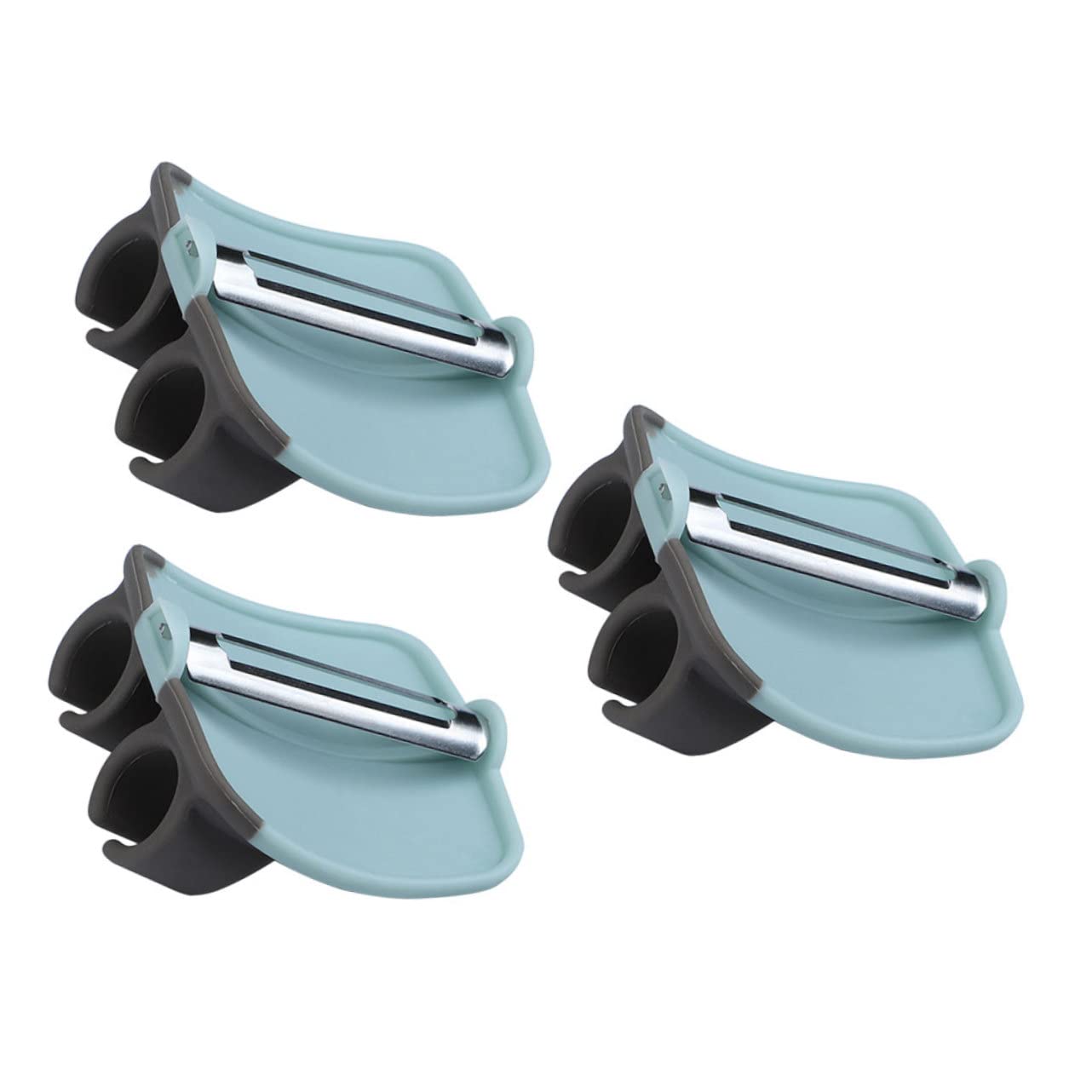 Alipis 15piezas Pelador De Verduras De Inoxidable De Multifuncional y Portátil Para Cocinas De y Restaurantes De Limpiar y Usar
