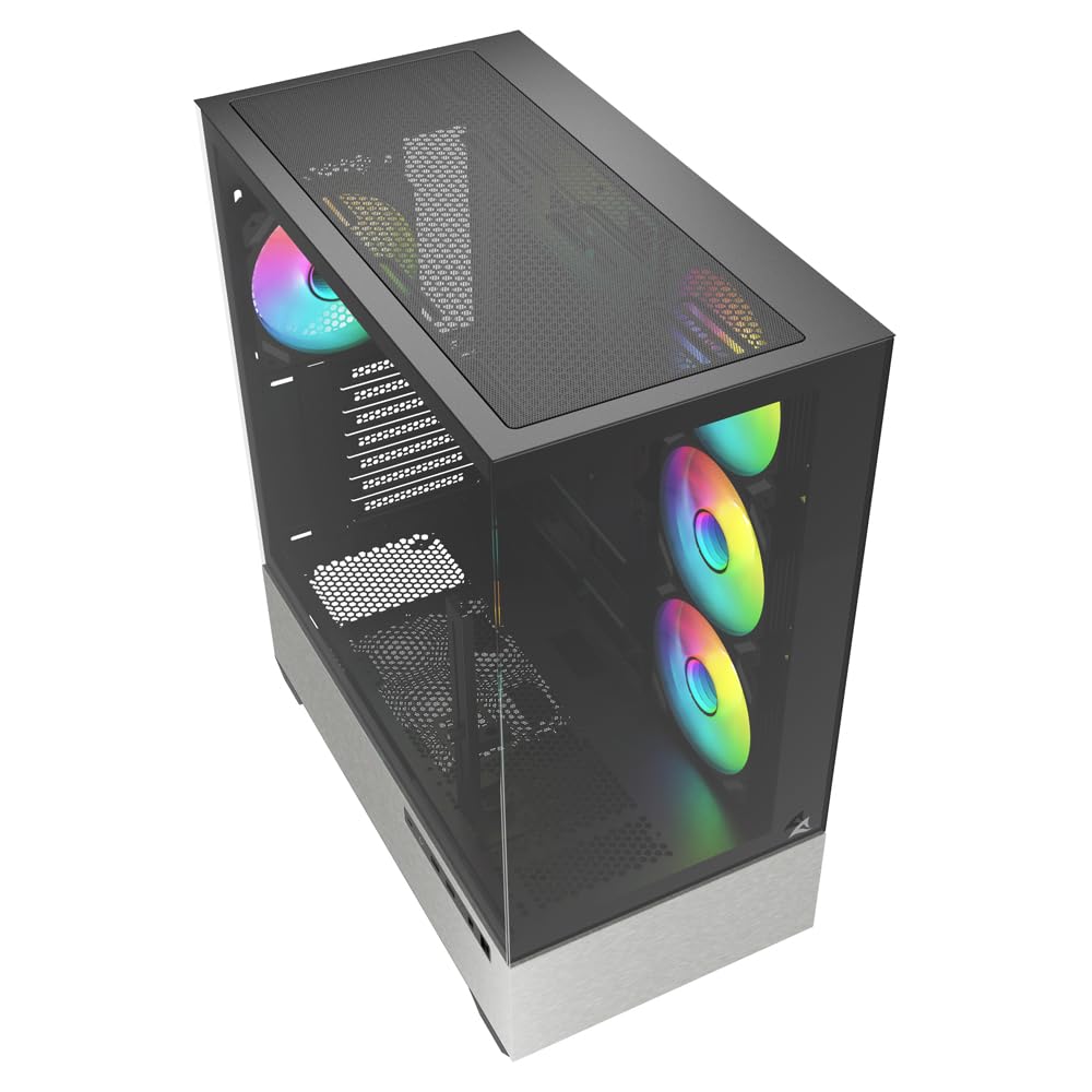 Sharkoon AK7 czarna, ATX PC obudowa, ARGB