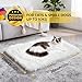 MAIYADUO Weiches Katzenbett Waschbar 60x45 cm Plüsch Haustierbett für Katzen und Kleine Hunde, 2 in 1 Katzenbett Schlafsack Warmes Haus Katzenkissen Katzendecke Waschbares Nest Bett für Katzen