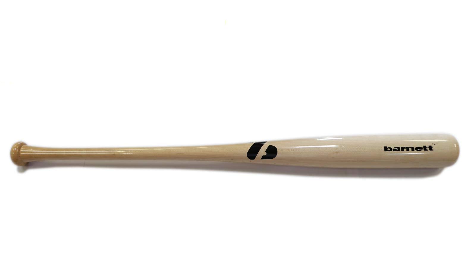 BARNETT Kij baseballowy BB-12 z drewna (jasnobrązowy)