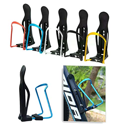 Garrafa de água suporte ajustável Alloy Bicicleta Água Cup gaiola Bracket Ushake bicicleta Titular D