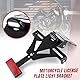 WingFly Motorrad Kennzeichenhalter, Motorrad Einstellbare Winkel Lizenz Kennzeichen Halter Halterung Kompatibel für YZF R1 R3 R6 R15 R25 MT 07 Z800 CB650R