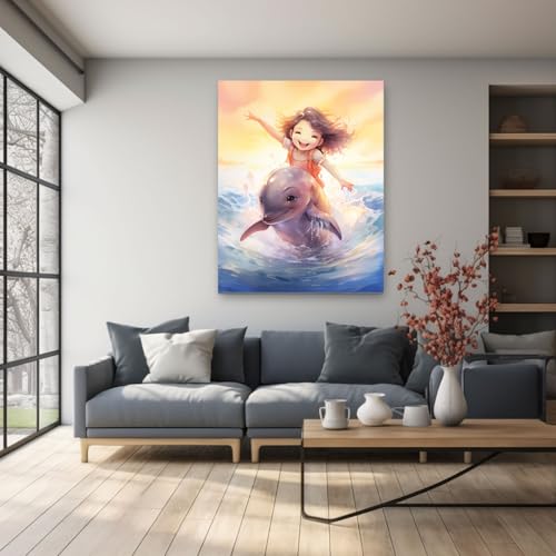 Decoration salon mur blanc solution tableau moderne jaune encadré 30x45cm - 3