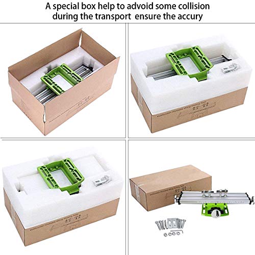 Compound Table Working Cross Slide Table Worktable for Milling Drilling Bench Multifunction Adjustable X-Y