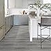 20-Pack 30 Sq.Ft Peel and Stick Floor Tile, Natural Grey Wood Grain Look, Self Adhesive and Waterproof Vinyl Flooring for Transfer Bathroom, Kitchen, Living Room, Bedroom