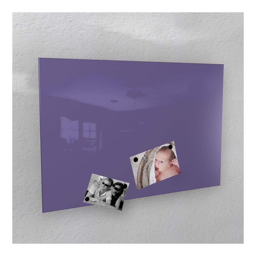Magnetwand - blau-lila glänzend * RAL 4005 * Hochglanz - 4 Verschiedene Größen - 40 x 60 cm ; 50 x 80 cm ; 60 x 90 cm ; 50 x 110 cm - (40 x 60 cm)