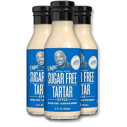 G Hughes Sugar Free Tartar Style Sauce - 12 Oz
